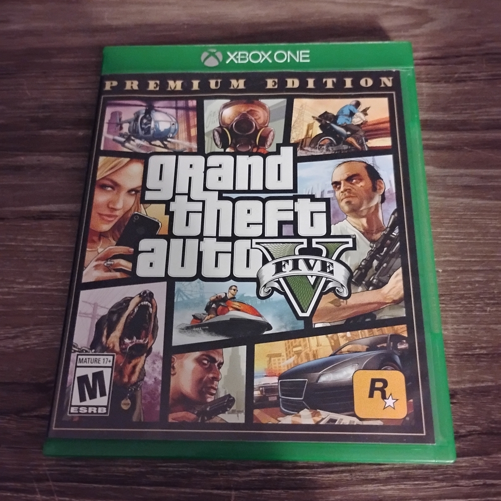 Grand Theft Auto V Premium Edition for One - Green Case